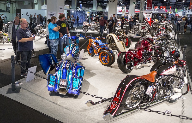 AMD WORLD CHAMPIONSHIP OF CUSTOM BIKE BUILDING, Panorama, Halle 10.1