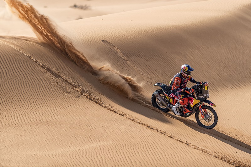 Toby Price Red Bull KTM Factory Racing 2021 Dakar Rally Stage Six