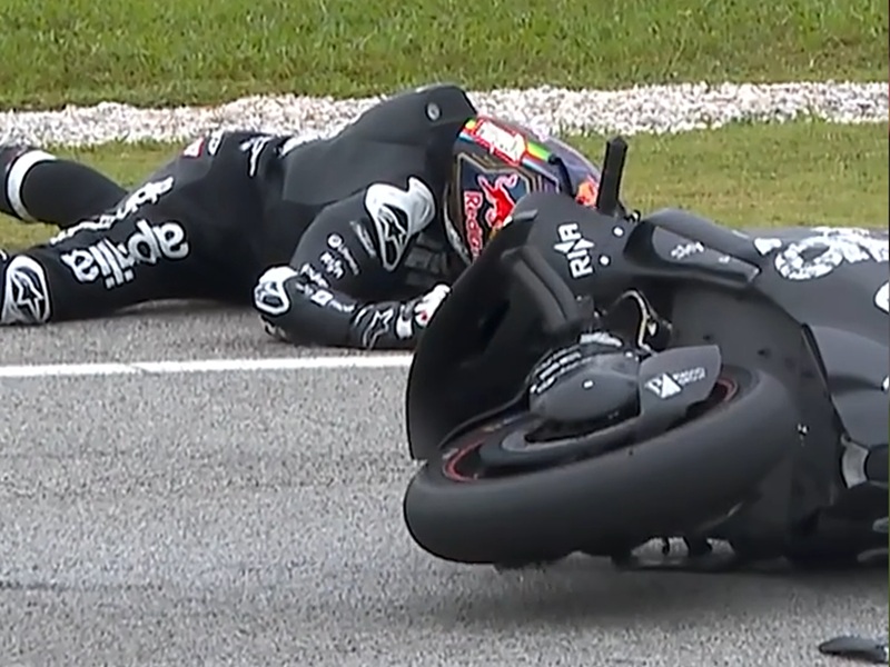 Martin pad Sepang test 25