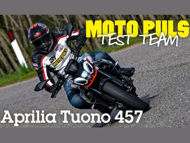 Moto Puls video test: Aprilia Tuono 457