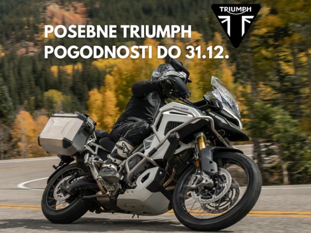 Triumph produžuje promotivne pogodnosti do kraja godine