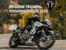 Triumph produžuje promotivne pogodnosti do kraja godine