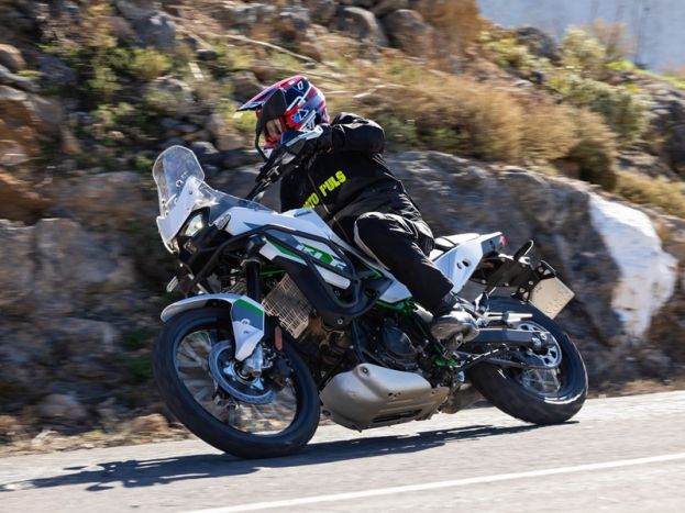 Video test: Kawasaki KLE 500